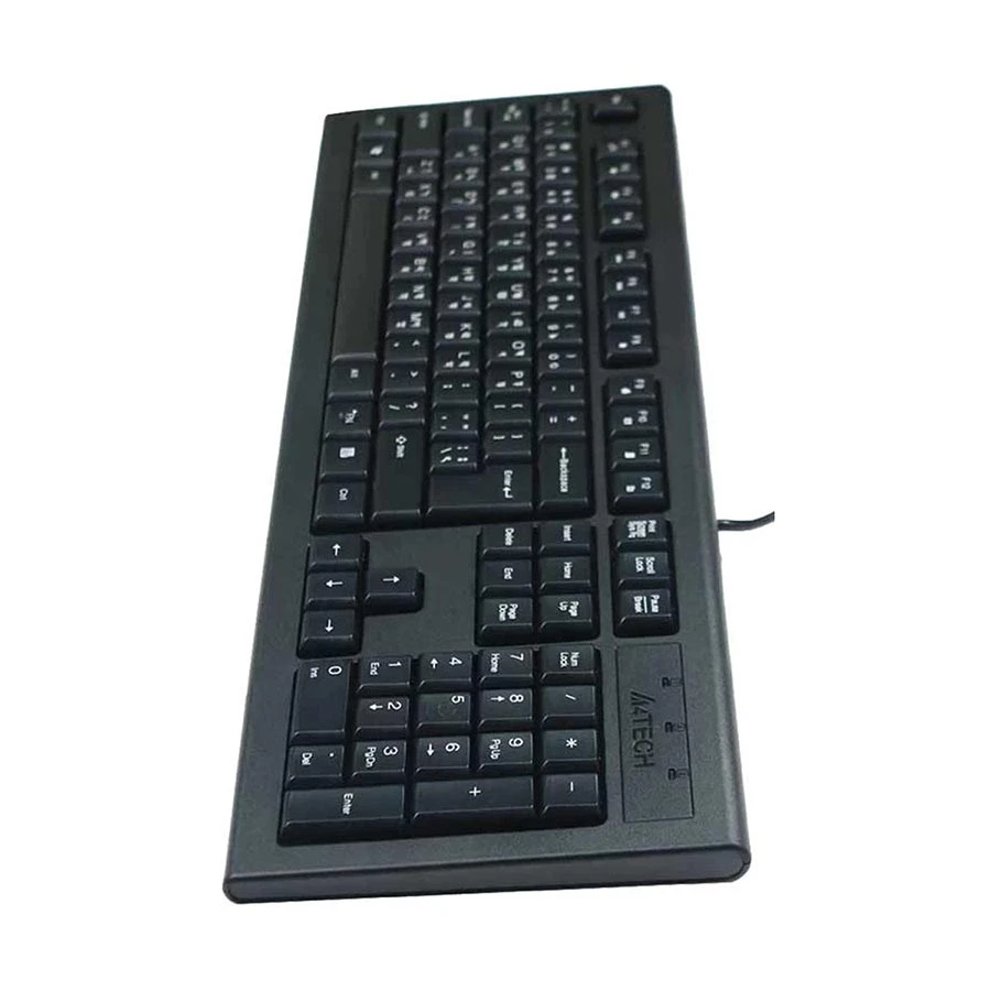 A4TECH KRS-82BD Extended Version Bangla Wired Multimedia Keyboard