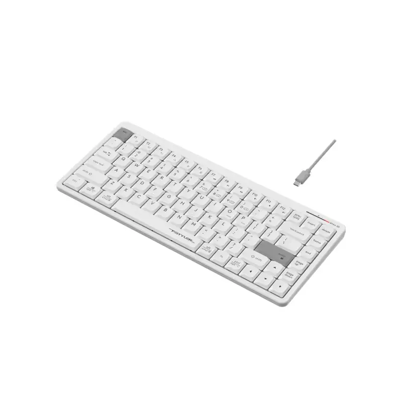 A4tech Fstyler FBX53C Dual-Mode Wireless Keyboard White